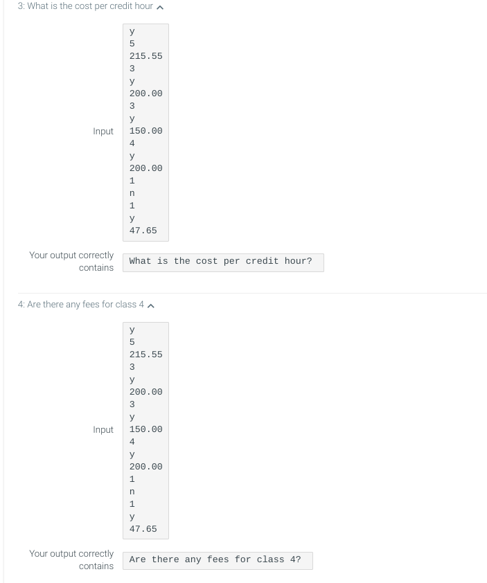 Solved How do I fix the following Code so that the | Chegg.com