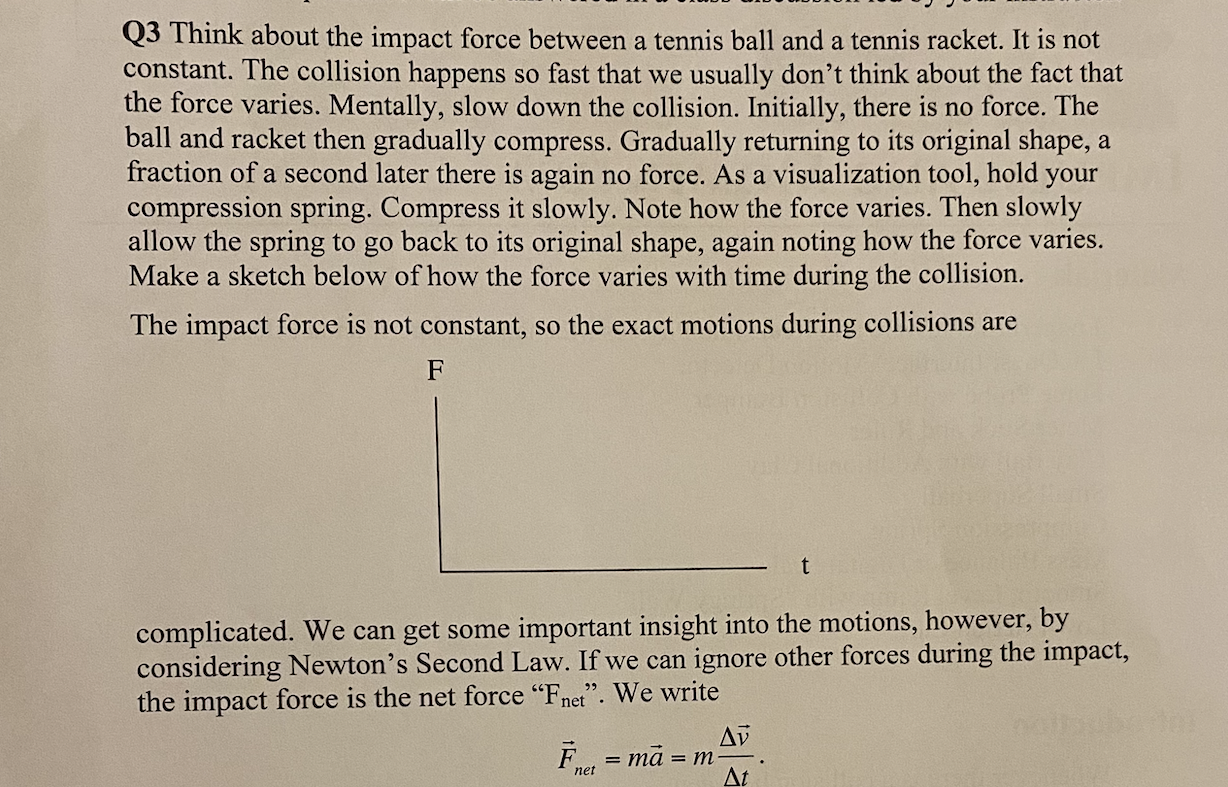 Solved What Does The Impulse-momentum Theorem Tell Us? | Chegg.com