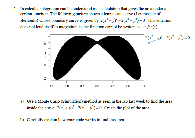 Solved In Calculus Integration Can Be Understood As A | Chegg.com