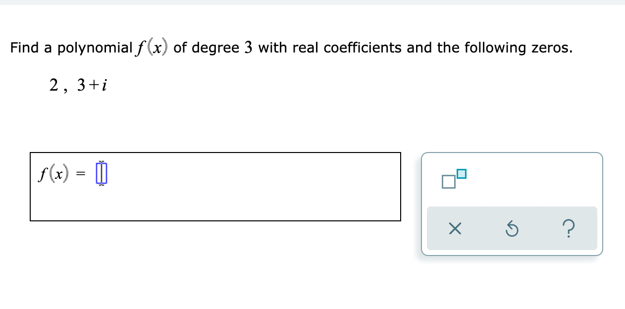 Solved Find All Other Zeros Of P X X 3x 52 Given T Chegg Com