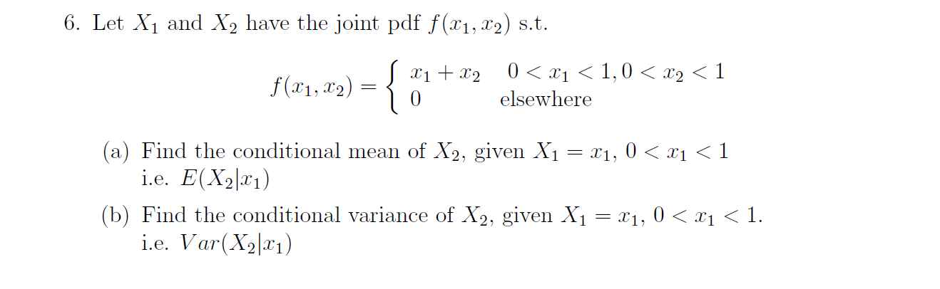 Solved Let X1 And X2 Have The Joint Pdf F x1 X2 S t F x1 Chegg
