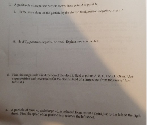 Solved: 3. Two Very Large Sheets Of Charge Are Separated B... | Chegg.com