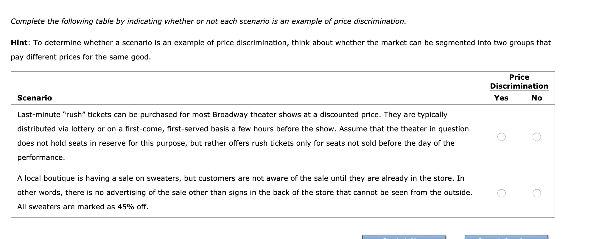 Solved The first two conditions imply that all consumers and