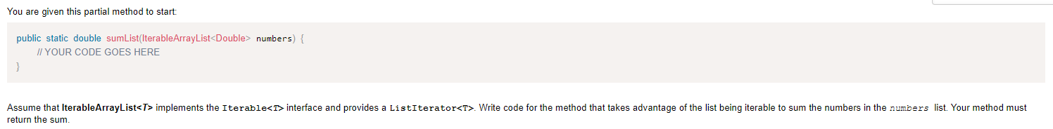 Solved in java | Chegg.com