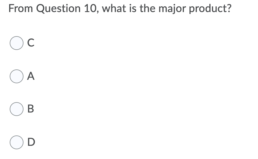 Solved Answer options are a) A,B C and D b) A and C c) B | Chegg.com