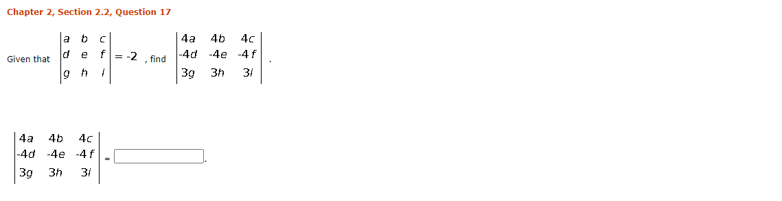Solved Chapter 2, Section 2.2, Question 17 C |a b d e f | Chegg.com