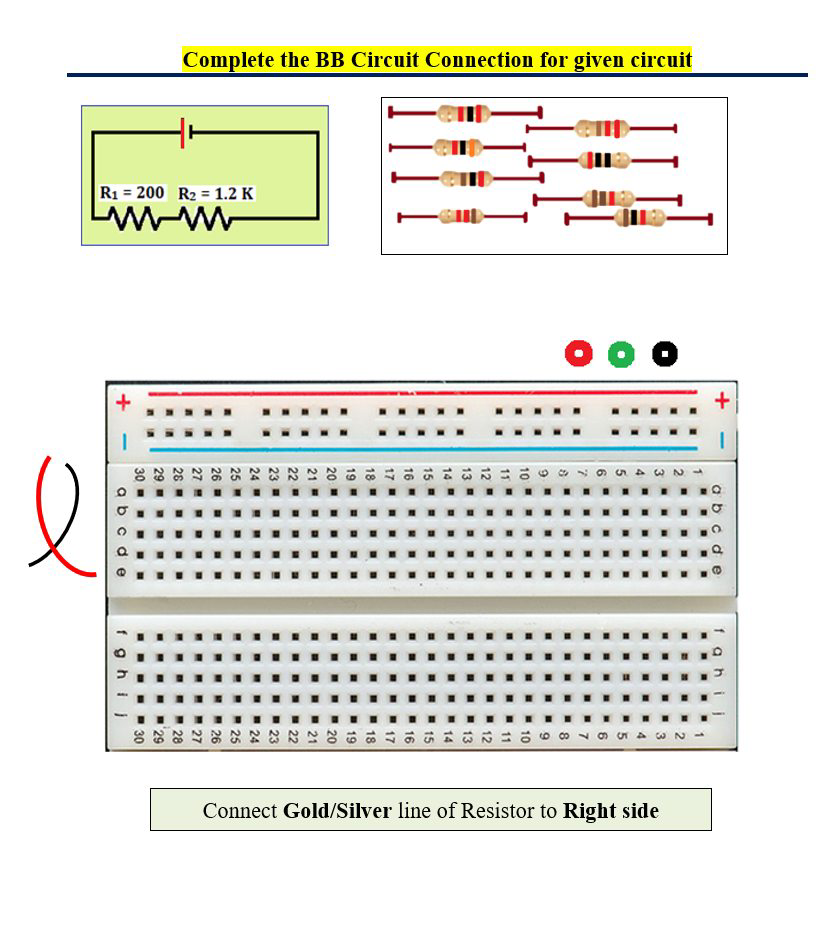 Solved Complete The BB Circuit Connection For Given Circuit | Chegg.com