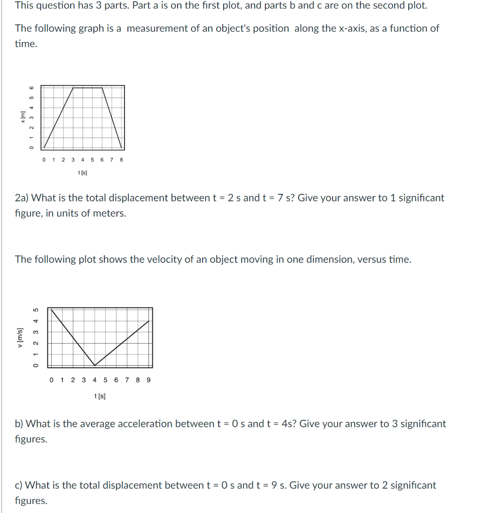 Solved This question has 3 parts. Part a is on the first | Chegg.com