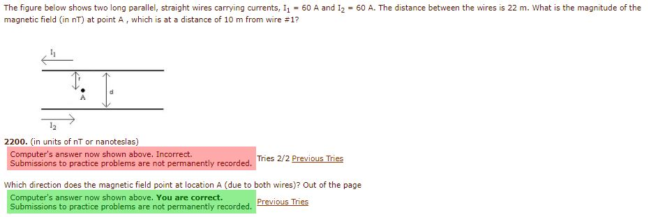 Solved The figure below shows two long parallel, straight | Chegg.com