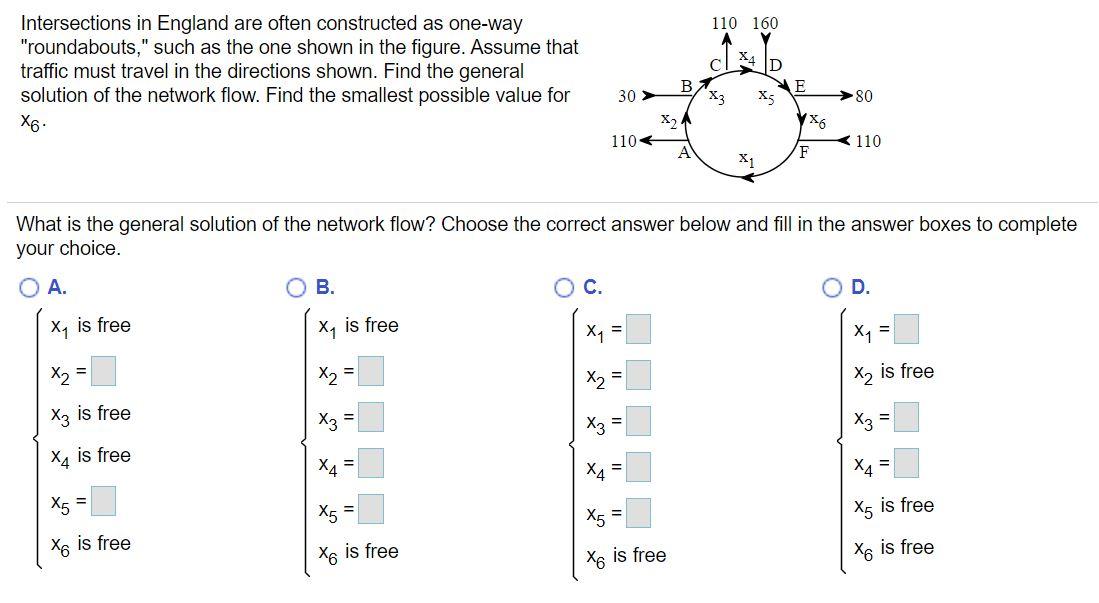 Solved 110 160 Intersections in England are often | Chegg.com