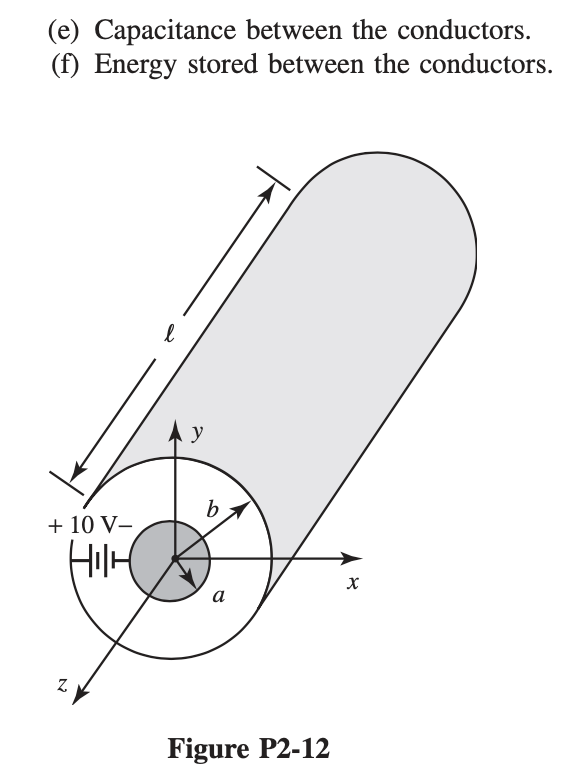 Solved A 10−V d.c. voltage source, placed across the inner | Chegg.com