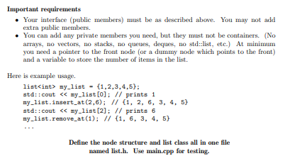 Solved Project La Linked List Storage Using our node | Chegg.com