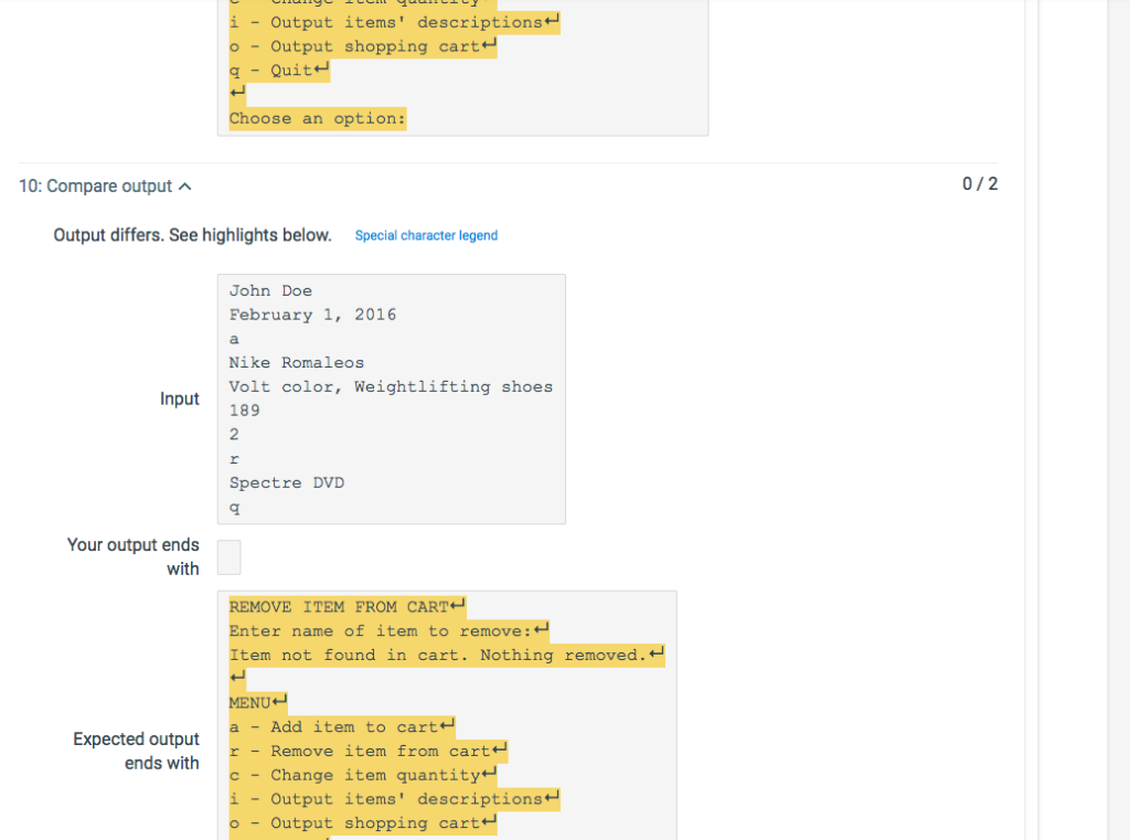 Solved 7.11 LAB: Online shopping cart - Part 2 This program | Chegg.com