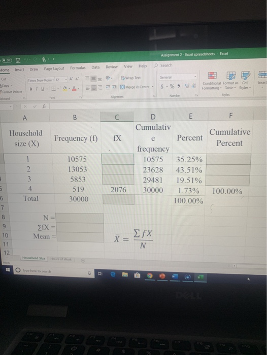 Solved 3. Use the data in the Excel spreadsheet (on Canvas) | Chegg.com