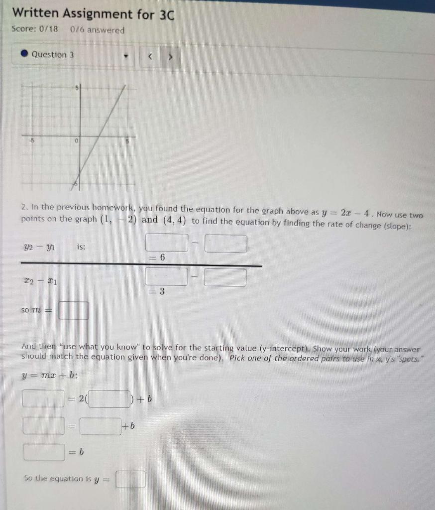 Solved Written Assignment for 3C Score: 0/180/6 answered | Chegg.com
