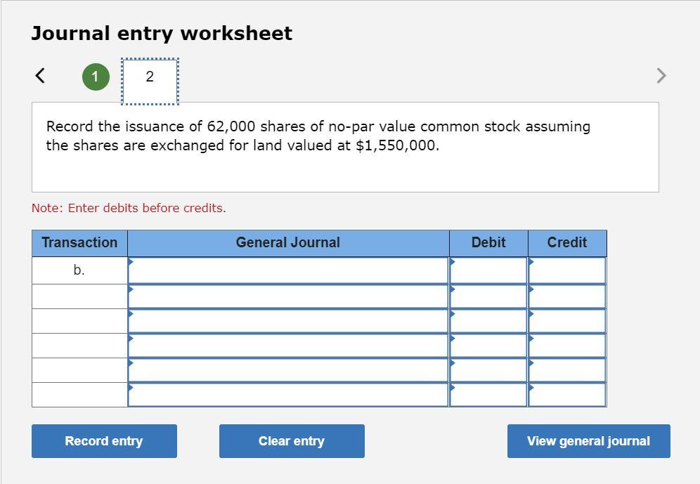 Solved QS 11-4 Issuance of no-par common stock LO P1 Prepare 