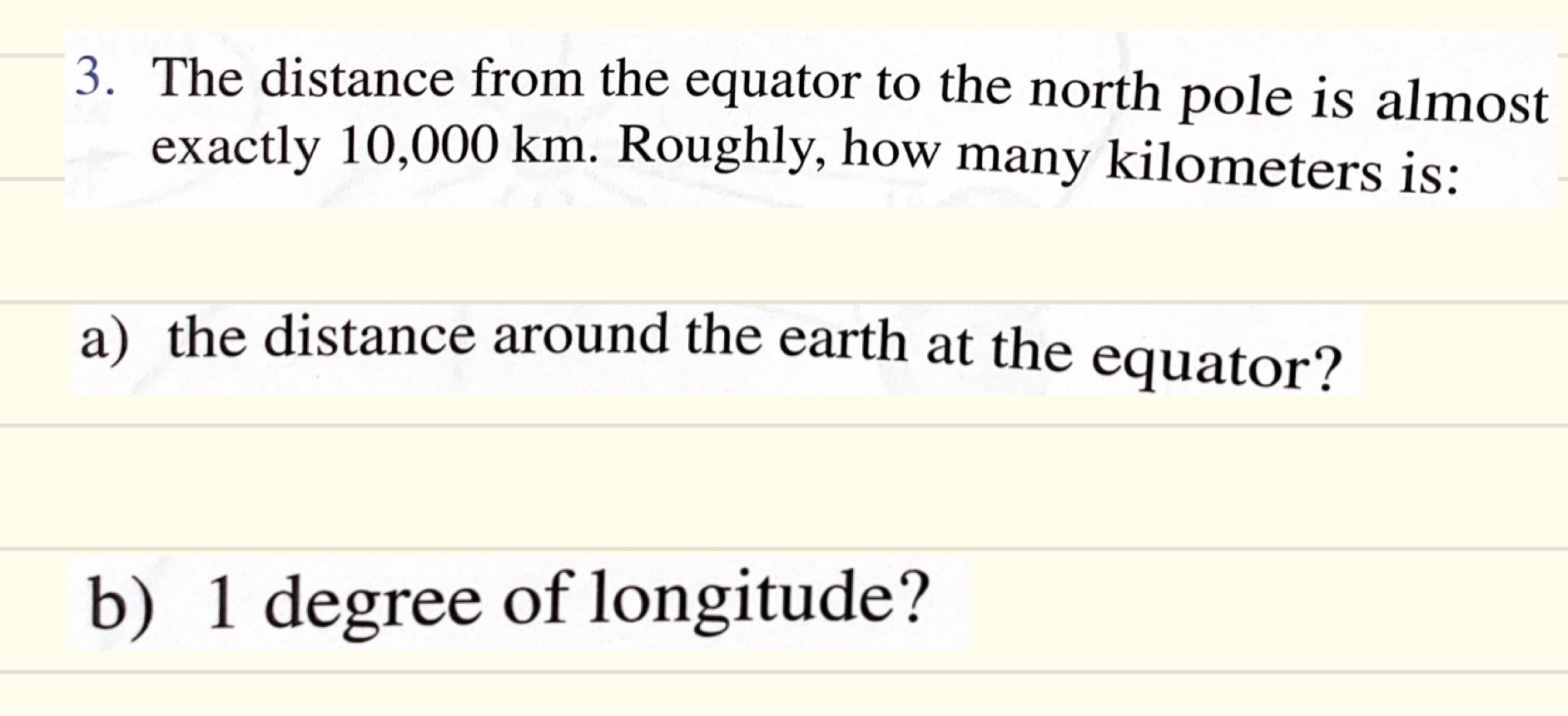 Solved 3. The distance from the