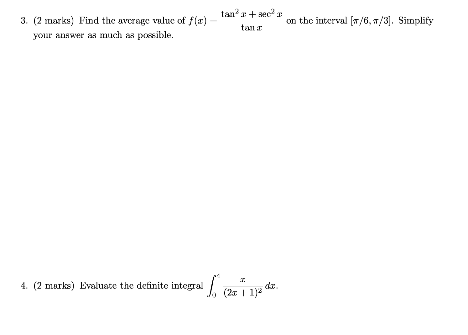 solved-3-2-marks-find-the-average-value-of-chegg