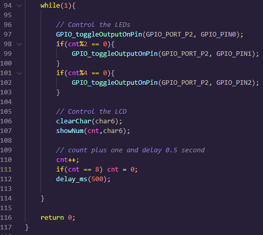 Utilize the example code please: In this part, you | Chegg.com