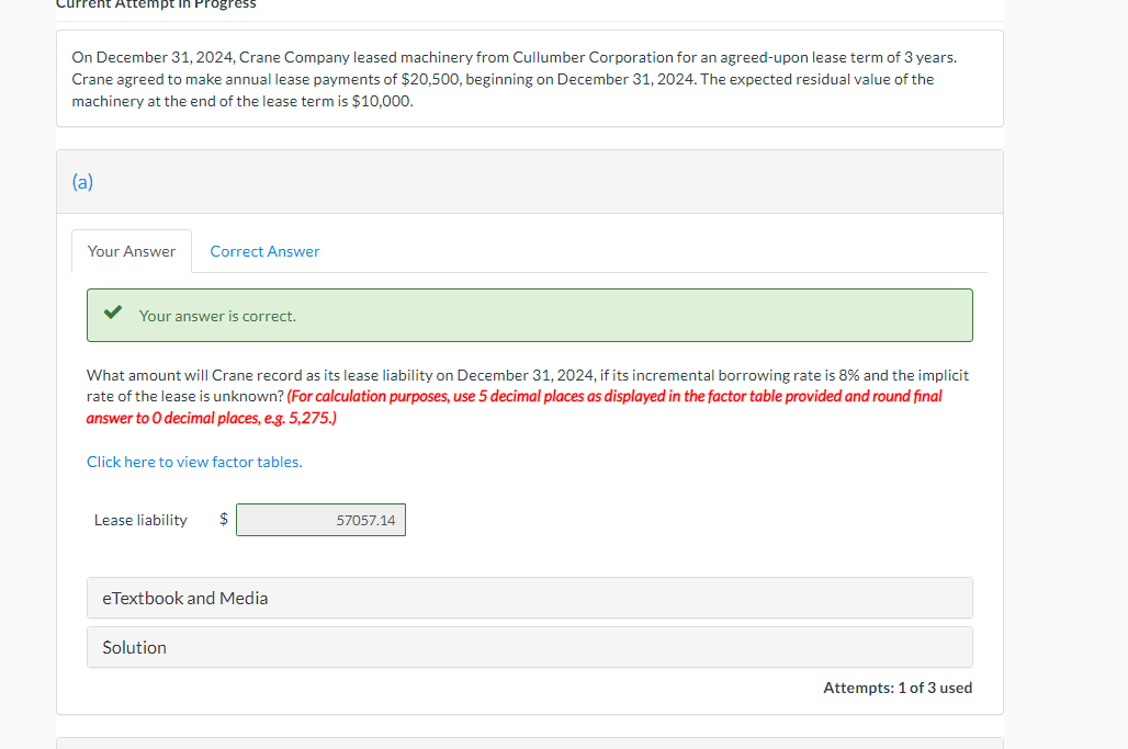 Solved On December 31 2024 Crane Company Leased Machinery Chegg Com   Php2uExob