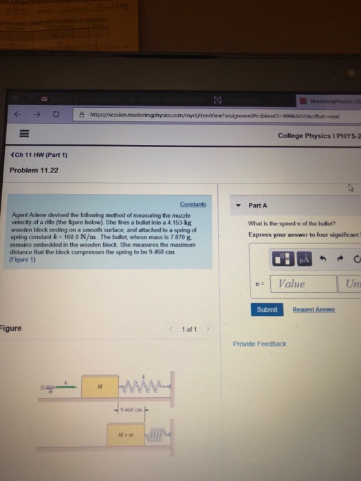 Solved College Physics I PHYS-2 | Chegg.com