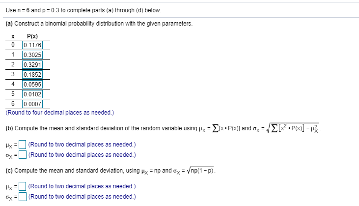 Solved Use N6 And P03 To Complete Parts A Through D 
