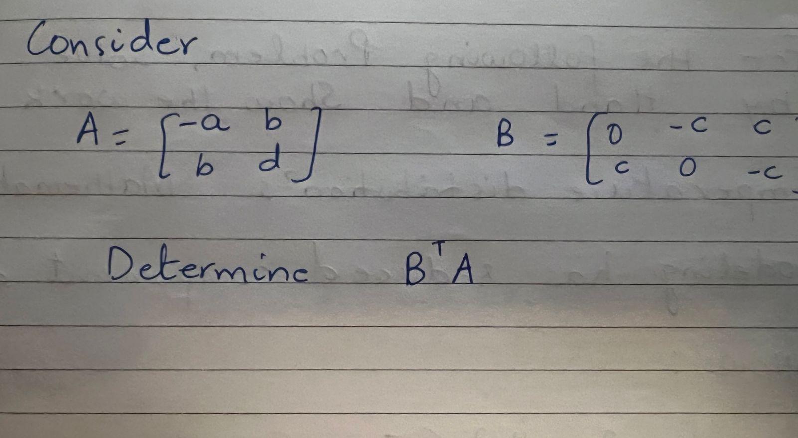 Solved Consider A B -C с = B = Ra I Bd Co с O -С Determine | Chegg.com