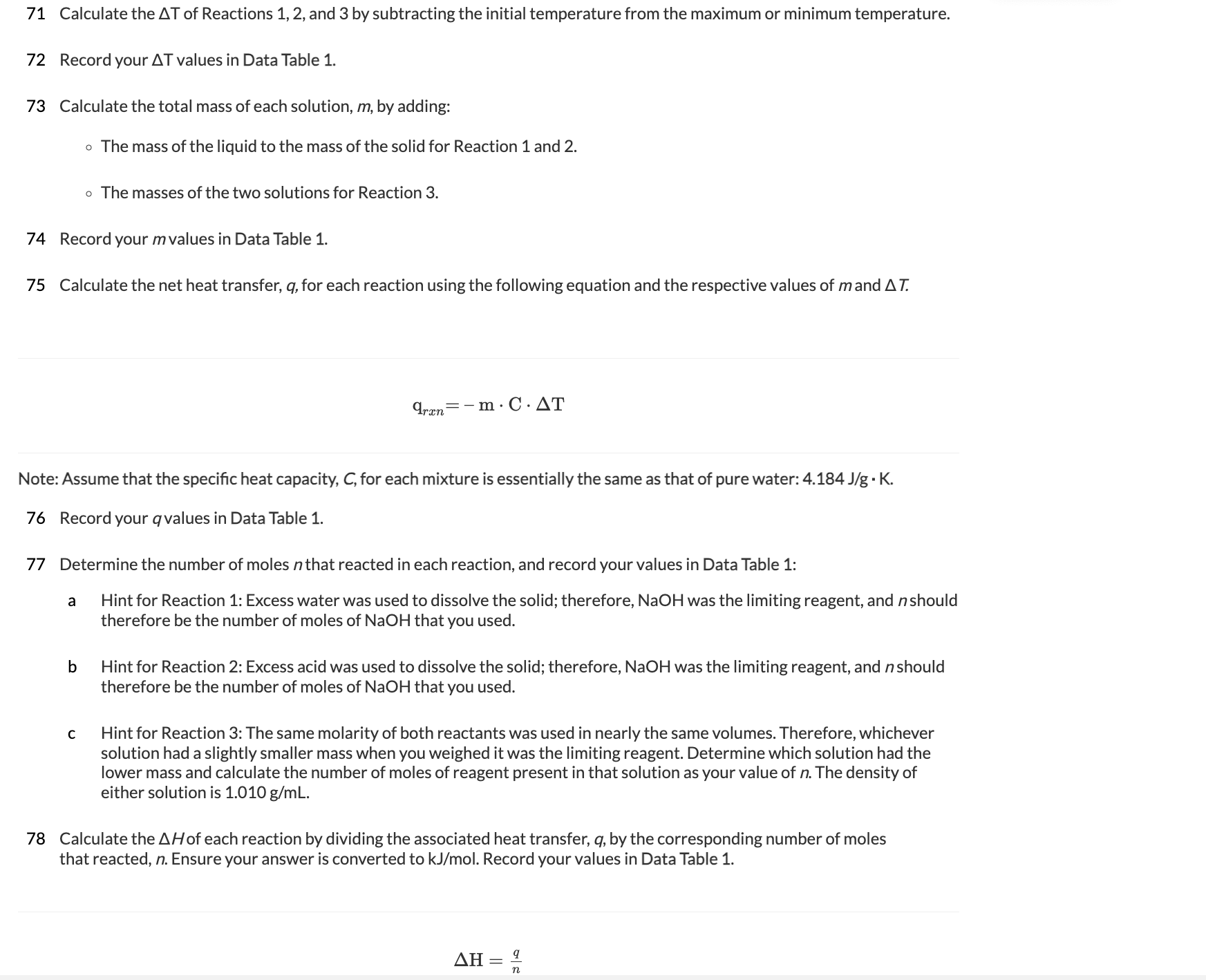 solved-72-record-your-t-values-in-data-table-1-73-chegg