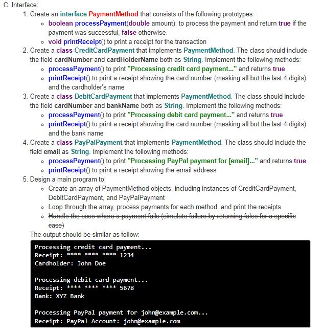 Solved Program needs to be written in Java, having trouble | Chegg.com
