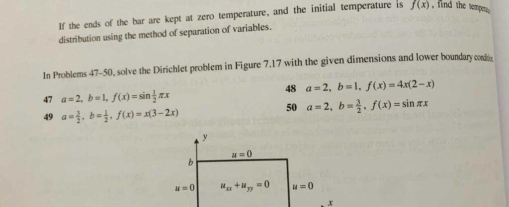 Solved Solve The Dirichlet Problem Example Is Given For | Chegg.com