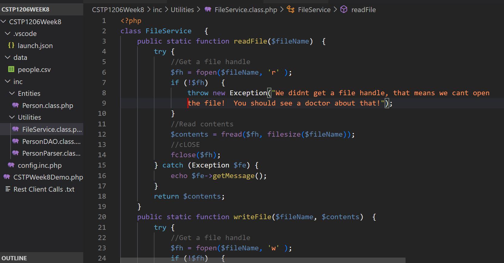 Solved Solution Extend this weeeks Demo code to support the | Chegg.com