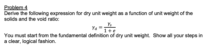 solved-problem-4-derive-the-following-expression-for-dry-chegg