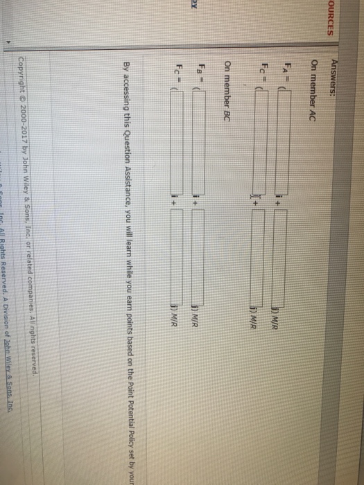 Solved ESOURCES Question 7 Determine the components of all | Chegg.com