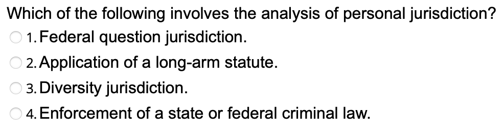 Solved Which Of The Following Courts Are Considered | Chegg.com