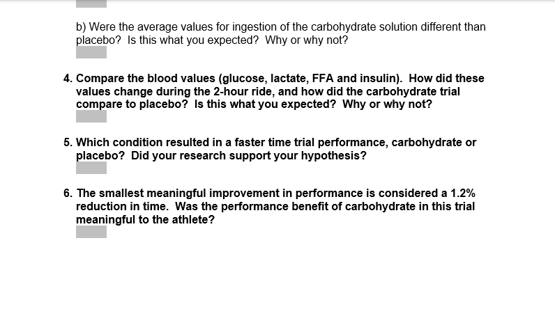 Solved DATA INTERPRETATION AND DISCUSSION QUESTIONS Use the | Chegg.com