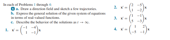 Solved In each of Problems 1 through 4 : G a. Draw a | Chegg.com
