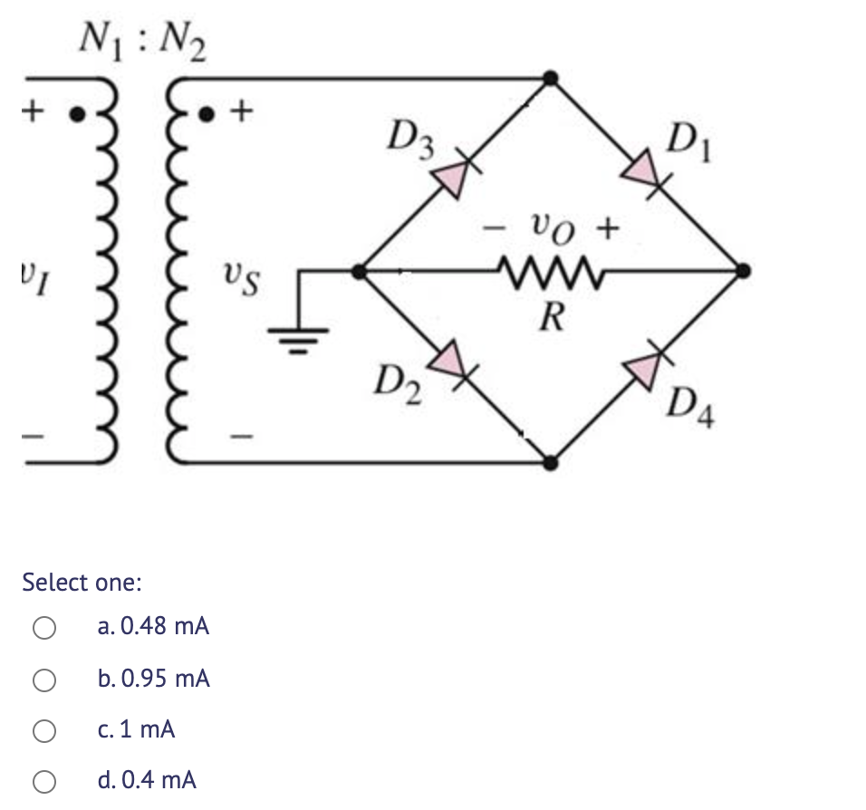 Solved A transformer with a 32:1 turns ratio is connected to | Chegg.com