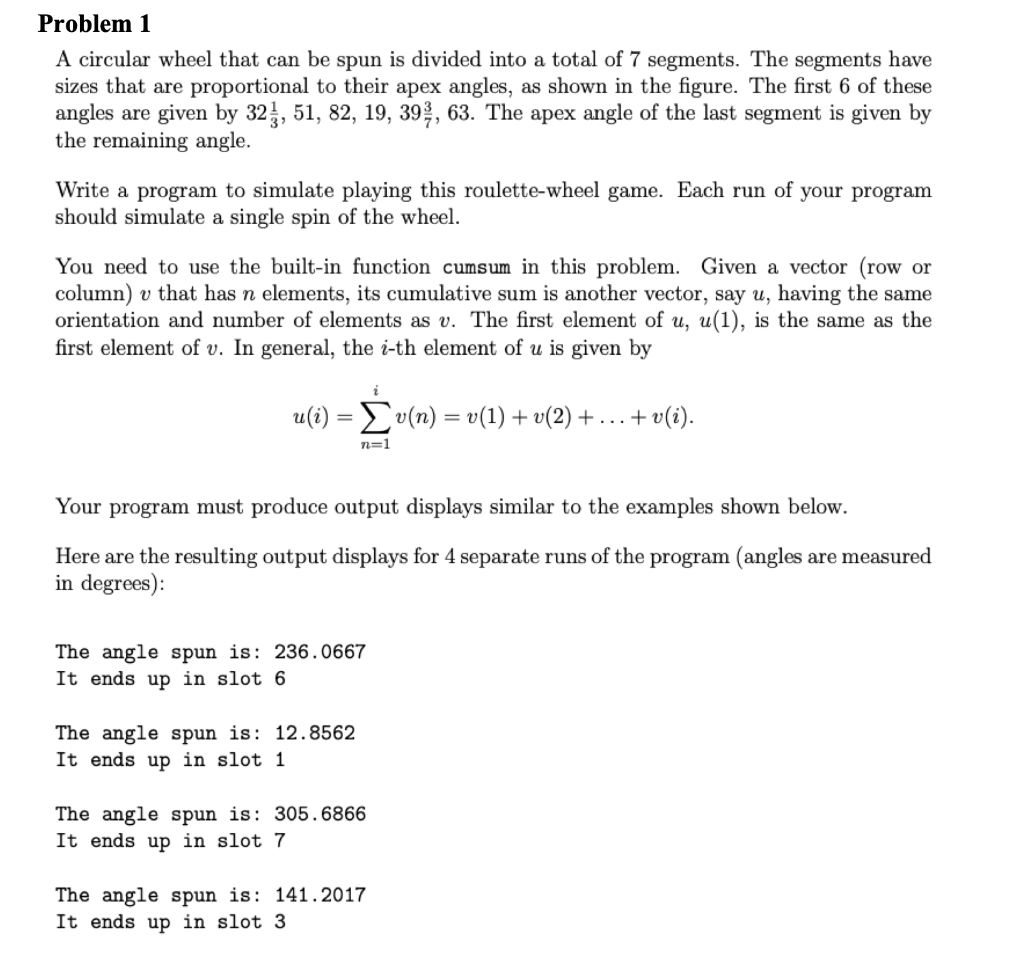 Solved Problem 1 A circular wheel that can be spun is Chegg