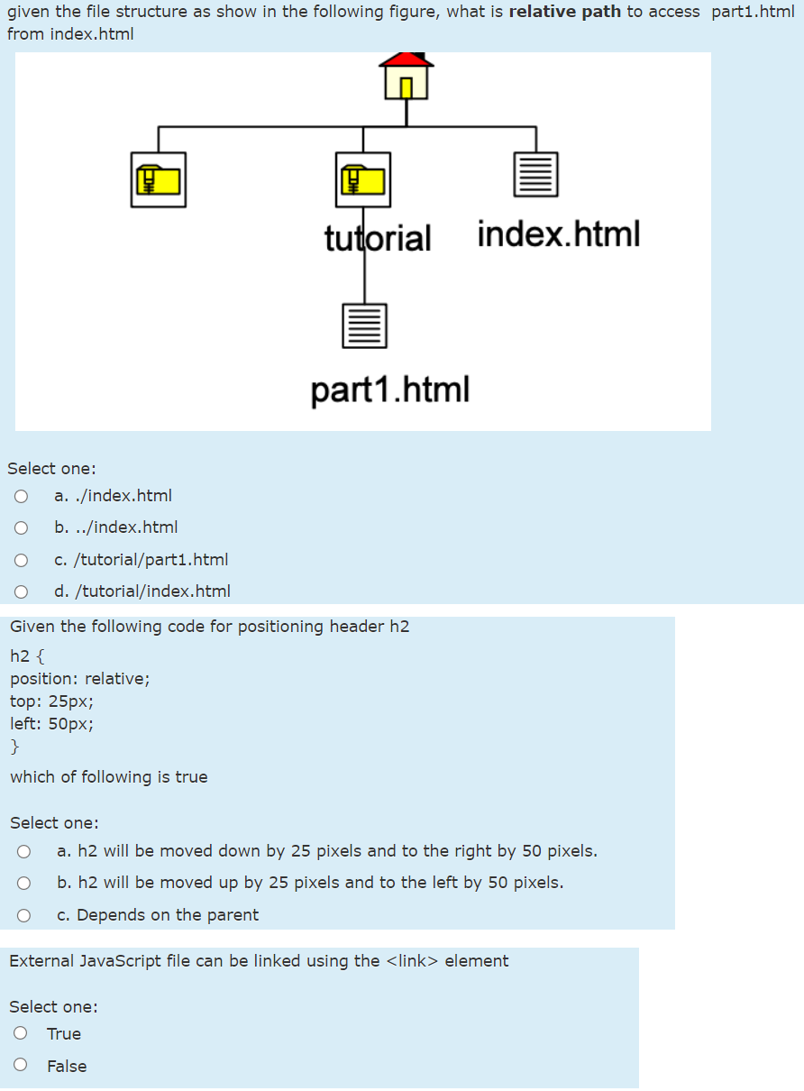 Solved Given The File Structure As Show In The Following | Chegg.com