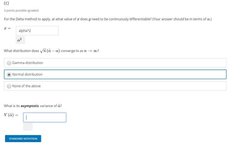 Solved 3 Application Of Delta Method On Gamma Variables Chegg Com