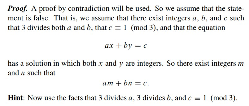 Solved 21. A Proof By Contradiction. Consider The Following | Chegg.com