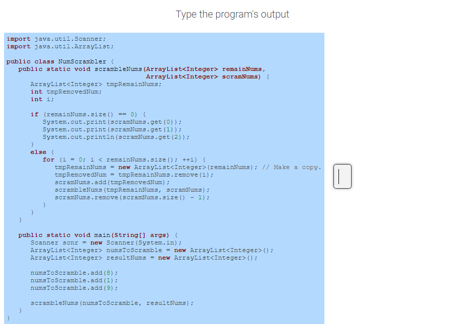 Solved CHALLENGE ACTIVITY 10.2.1: Selection sort. Jump to | Chegg.com