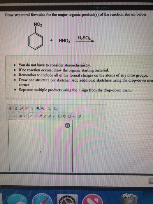 Solved Draw structural formulas for the major organic | Chegg.com