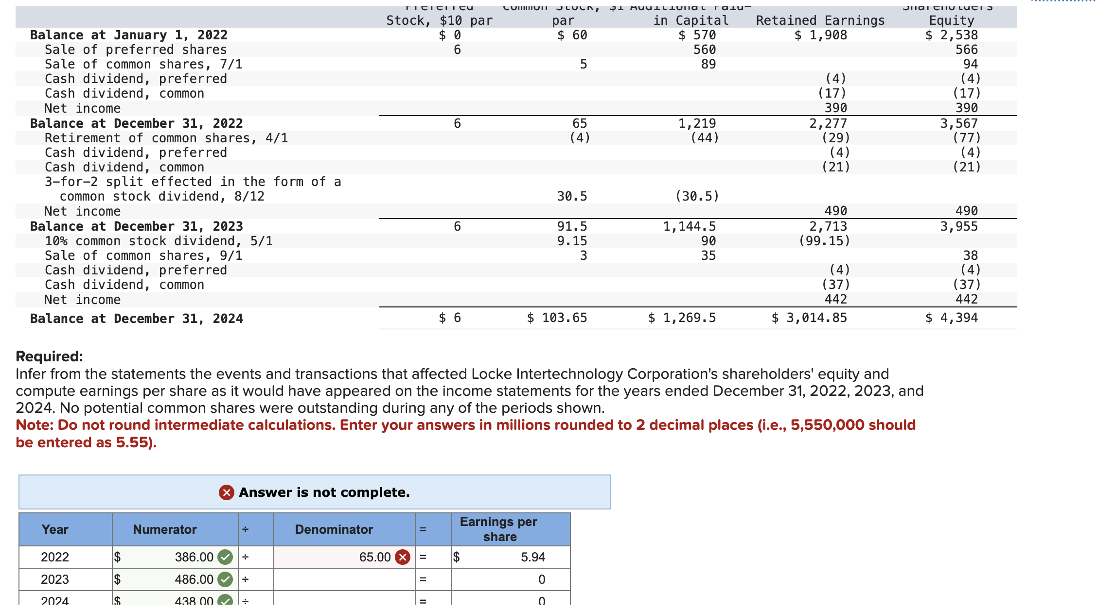 Infer From The Statements The Events And Transactions 0595