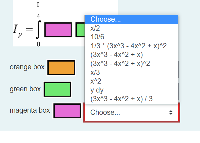 Solved Match the correct term for each of the colored boxes | Chegg.com