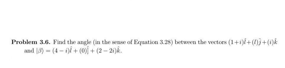 Solved Problem 3 6 Find The Angle In The Sense Of Equat Chegg Com