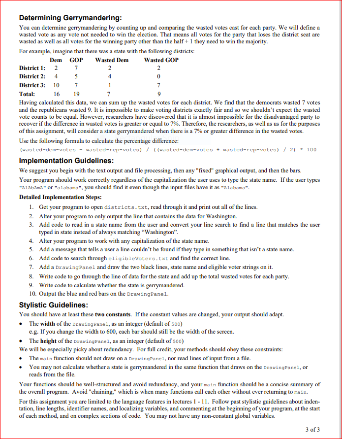 Solved CS& 141, Spring 2022 Programming Project # 5: | Chegg.com