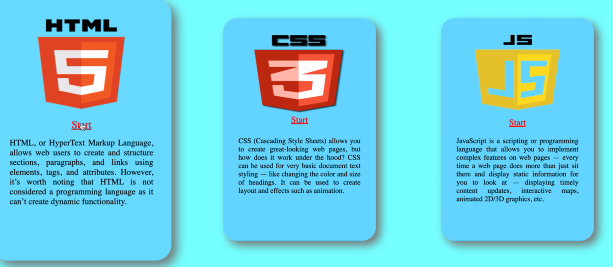 Solved Using ONLY HTML, CSS, and Javascript create a | Chegg.com image.