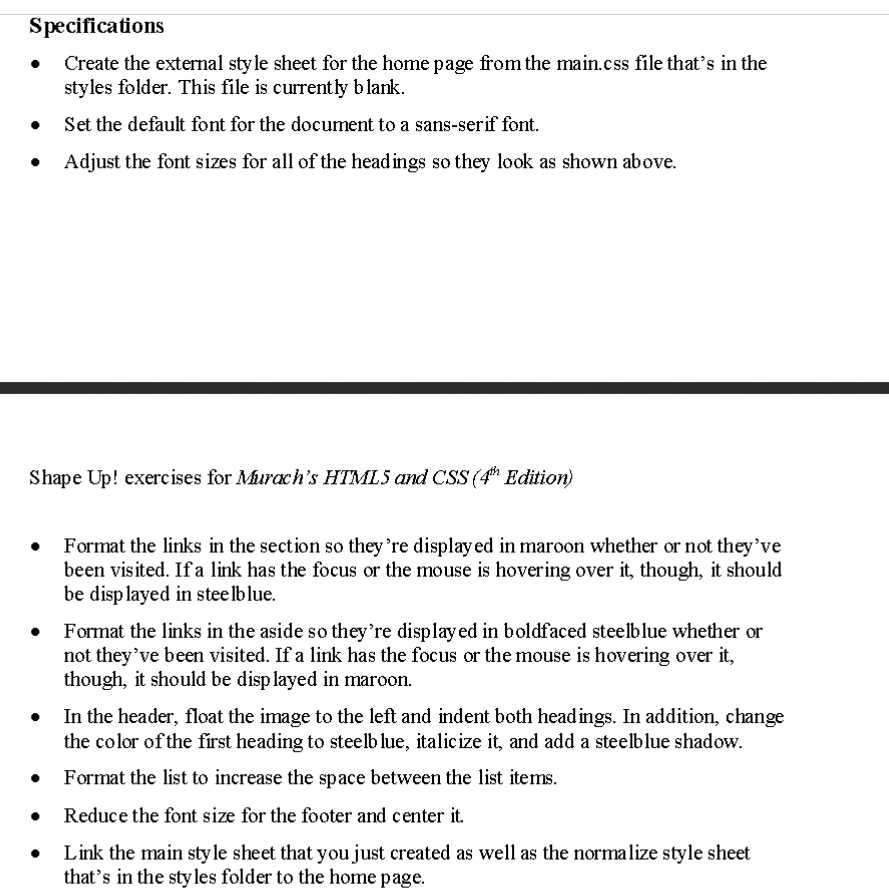 Solved edit HTML code I provided below so it looks like the | Chegg.com