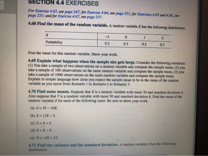 Solved SECTION 4.4 EXERCISES For Exercise 4.63, see page | Chegg.com